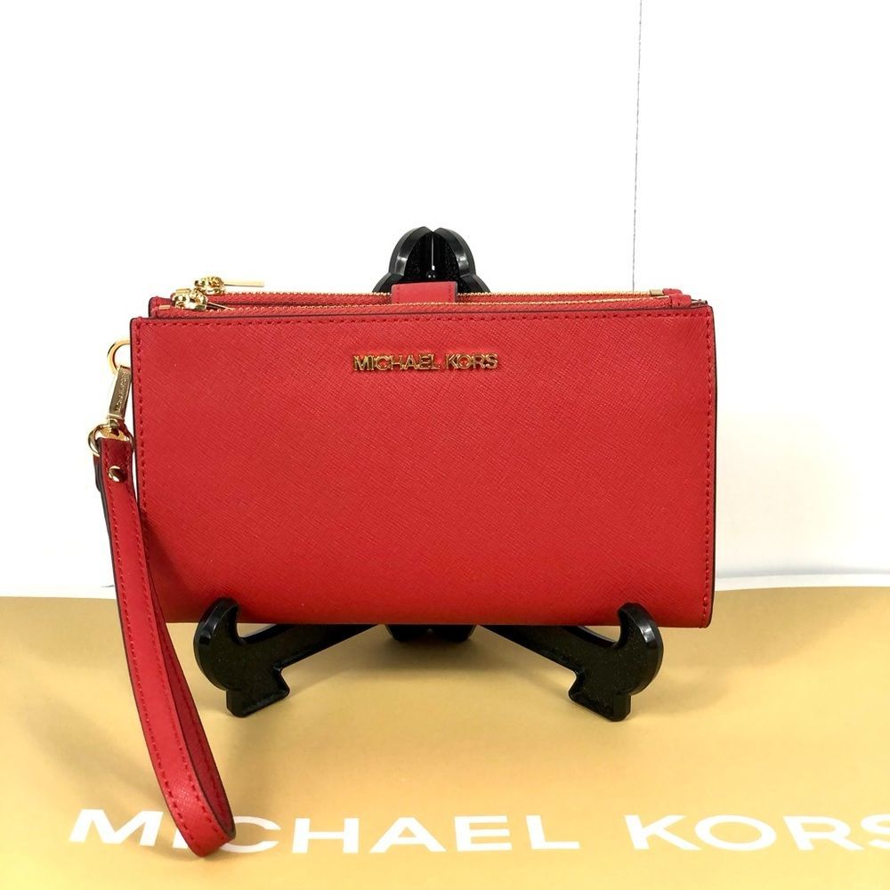 Michael Kors Large Double Zip Wallet Wristlet NWT